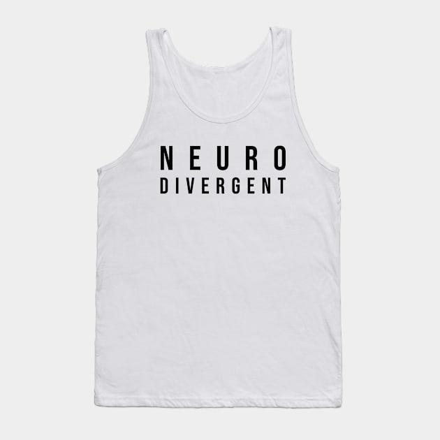 neurodivergent Tank Top by hananeshopping